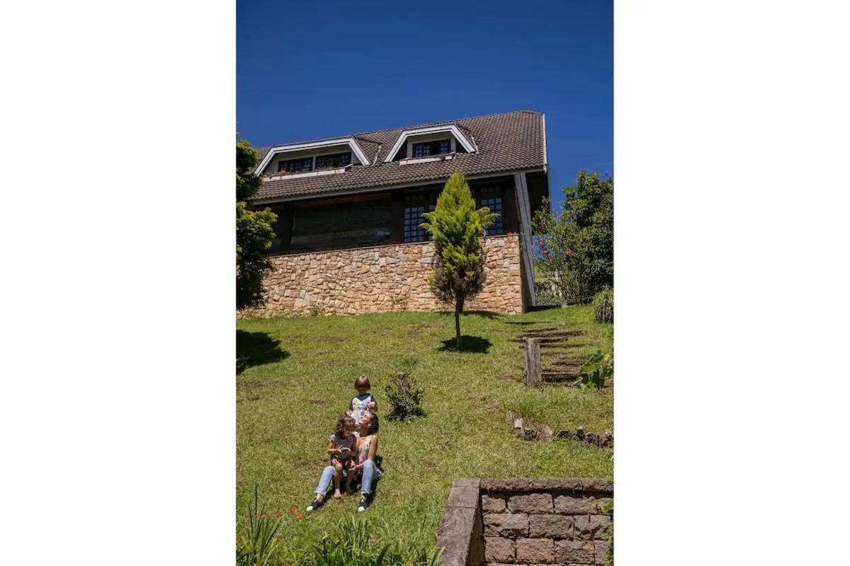 Casa Nas Montanhas Com Ofuro Villa Campos do Jordão Exteriör bild