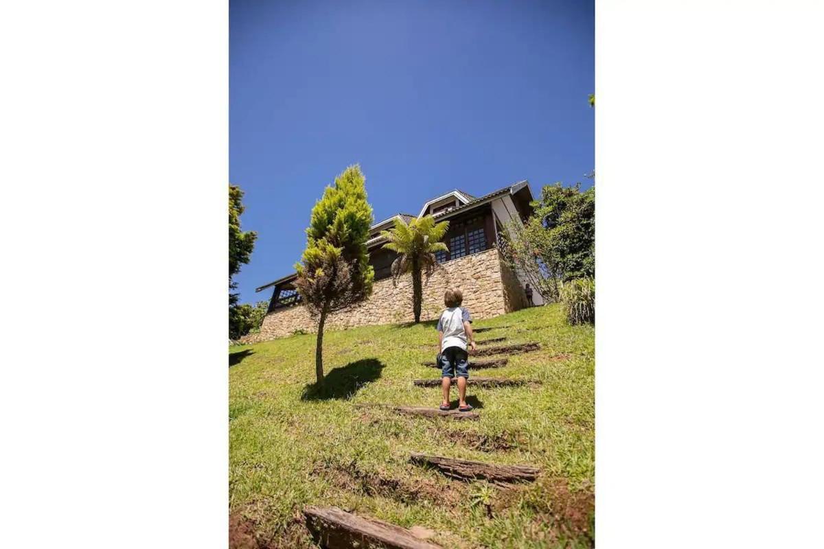 Casa Nas Montanhas Com Ofuro Villa Campos do Jordão Exteriör bild