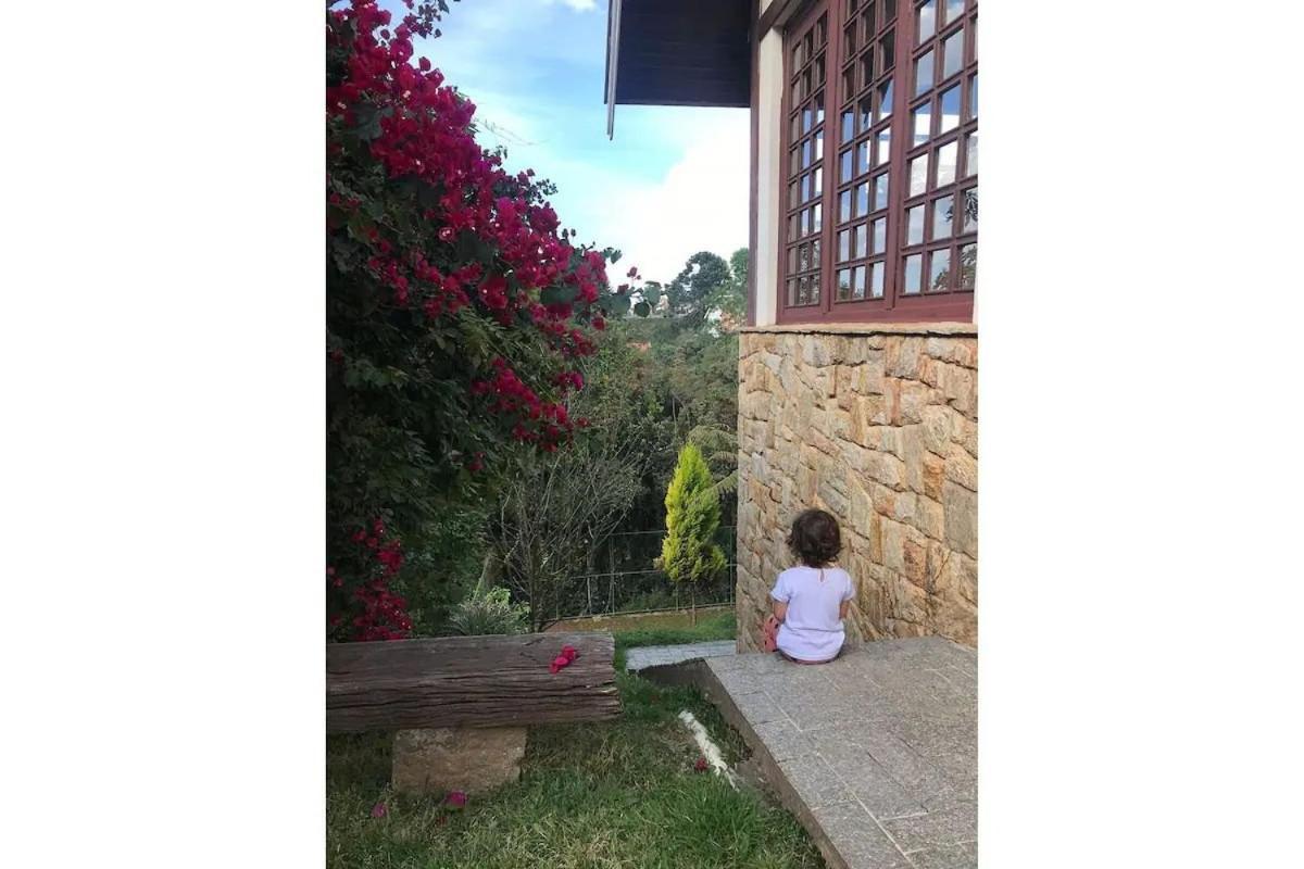 Casa Nas Montanhas Com Ofuro Villa Campos do Jordão Exteriör bild