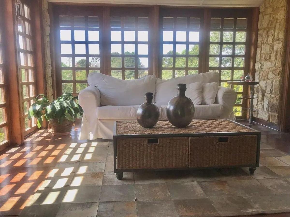 Casa Nas Montanhas Com Ofuro Villa Campos do Jordão Exteriör bild