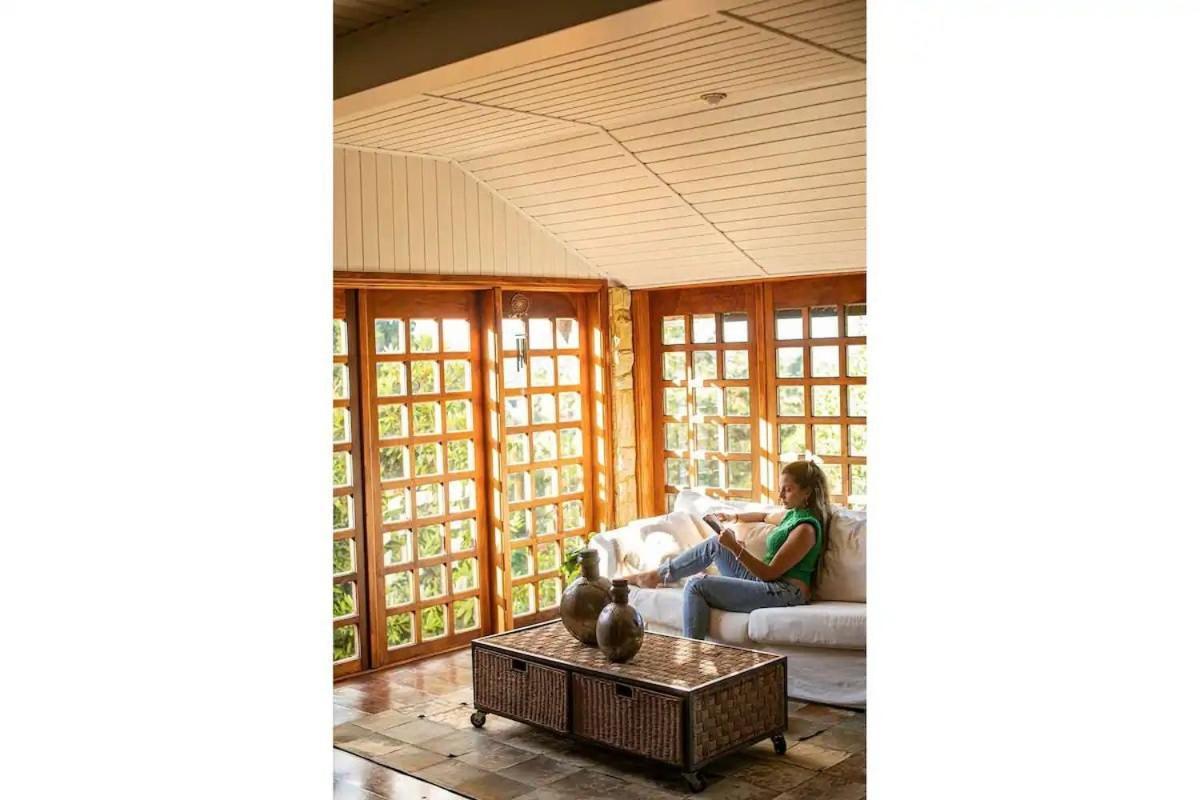 Casa Nas Montanhas Com Ofuro Villa Campos do Jordão Exteriör bild
